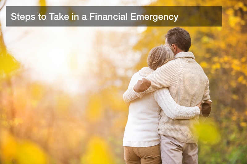 Steps to Take in a Financial Emergency