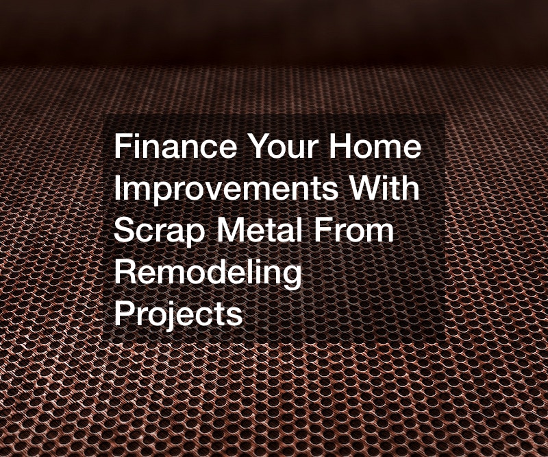 sell your scrap metal from remodeling