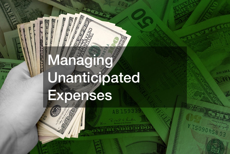 Managing Unanticipated Expenses